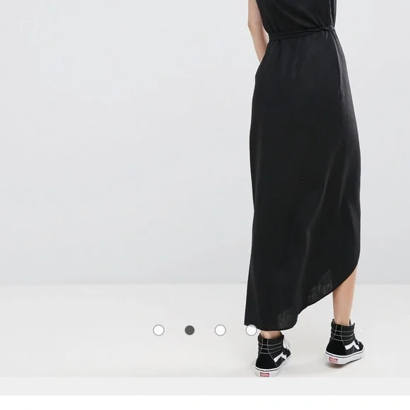 ASOS | Dresses | Asos Wrap Maxi Dress Linen | Poshmark